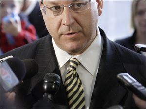 Marc Dann resigned as attorney general after 17 months in office.