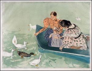 Feeding the Ducks, Mary Cassatt
(American), about 1895

