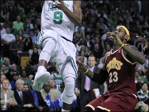 Boston's Rajon Rondo has outperformed the Celtics' Big Three against the Cavaliers.