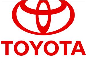 Toyota logo.