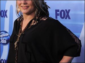 Crystal Bowersox was upbeat after the finale of 'American Idol' Wednesday.