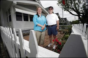 The Rev. Mary Sullivan and Art Noel, both of St. Paul's United Methodist Church, are part of the Urban Mission Project. Mr. Noel, who's attended St. Paul's nearly 50 years, was site manager.