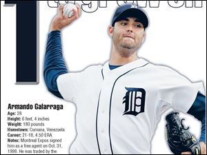 Armando Galarraga was sent to the minors after struggling in spring training. He makes his first start tonight since his gem.