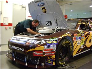 Central Catholic High School grad Rick Machcinski is at home under the hood of a NASCAR beast, fine-tuning its potential.