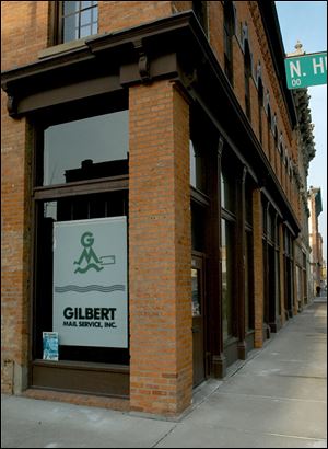 Gilbert Mail Service has been in downtown Toledo since 1924. No closing date has been set.