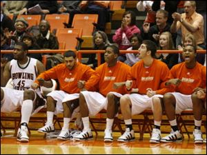 The BGSU men's basketball team is set to play at the University of Michigan November 18.