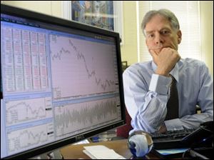 Robert Prechter, a market forecaster and social theorist, at his office in Gainesville, Ga.