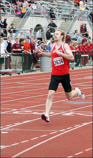 Jimmy O'Brien, a two-time state champion at Eastwood, won three outdoor meets in the 800-meter run in the spring.