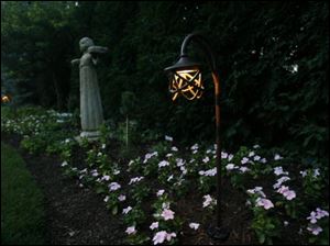 Lights can be pieces of artwork as well.