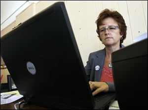 Campaign manager Kim Welter runs what's being called the 'One Bowling Green' drive to promote anti-bias ordinances.