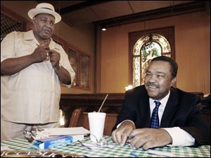 Former Toledo Mayor Jack Ford says that his weight has gone from 344 pounds to 290 in less than three months.