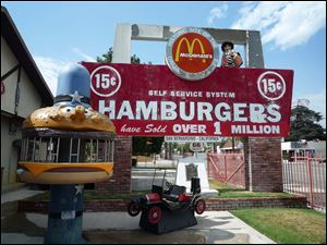 The original McDonald's restaurant is in San Bernardino, Calif.