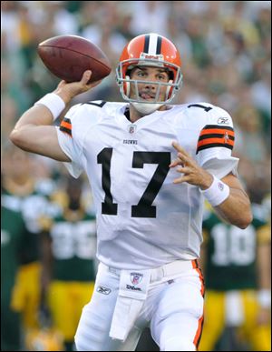Many Browns fans wondered whether Jake Delhomme was the right man to take over at quarterback, but the former Carolina Panther seems to be energized by the change of scenery.