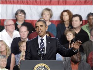 President Obama conceded the economic recovery has been slower than he had hoped and some of his decisions have not been popular.
