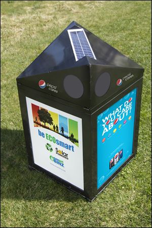 The Smart Binz prototype was voted best of its category for a Pepsi Refresh Project award.