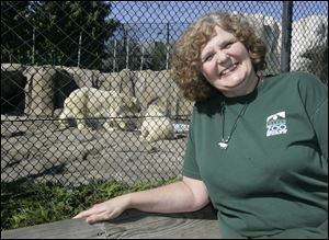 Toledo Zoo program manager Linda Calcamuggio says her expectations 'are to be startled by the beauty' of the surroundings of the camp sponsored by Polar Bears International.