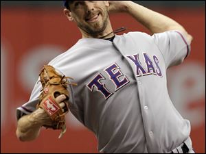 Cliff Lee matched a postseason best with 10 strikeouts while allowing the Rays just five hits and only two after the first inning.