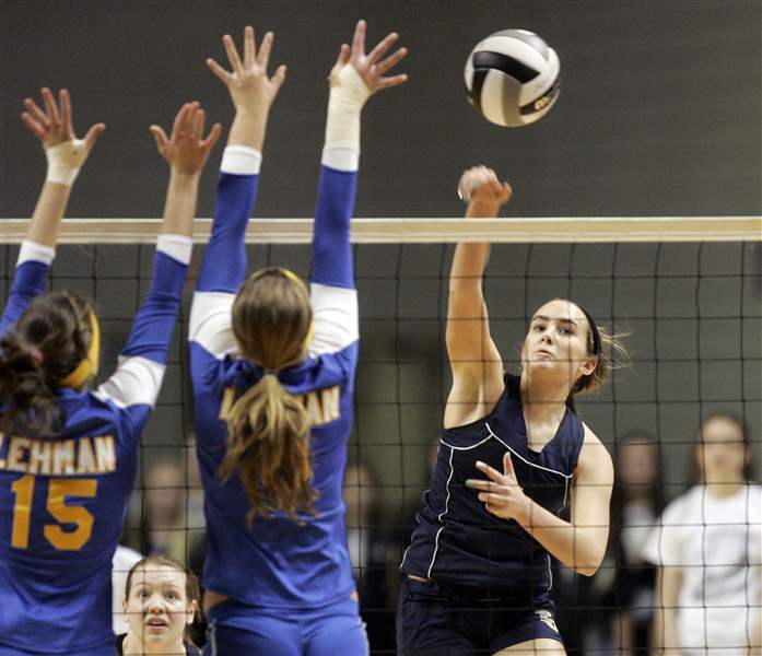 Toledo Christian's volleyball run comes to an end The Blade