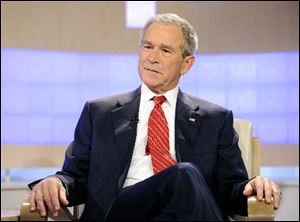 Former U.S. President George W. Bush appears on the 'Today' show Wednesday to talk about his new book, 'Decision Points.'