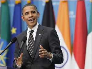 'It won't significantly boost the economy, and it's hugely expensive, so we can't afford it.' President Obama said of permanent tax cuts for the rich.