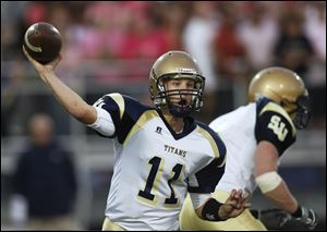 Titans sophomore QB Brogan Roback has thrown for 1,924 yards and 25 touchdowns.