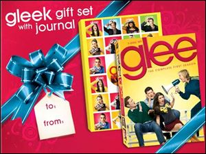 The Glee Season One gift set comes with a journal, though the DVDs are the same as the regular season one DVDs.