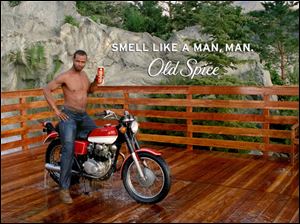 Former NFL football star Isaiah Mustafa's appearance in Old Spice's 'Smell Like a Man' campaign has become a media sensation, spawning spoofs and sending Old Spice sales upward.