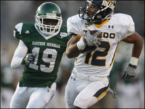 Eric Page was an All-American for the Rockets this season.
