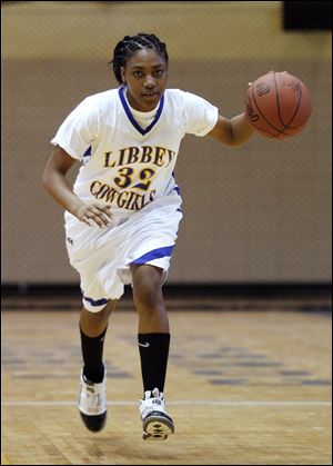 Macketta Allen scored more than 1,000 points during her three seasons at Libbey. Last year she was named All-City first team and Division II all-district first team.