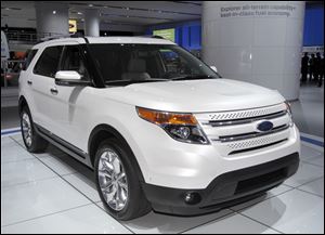The 2011 Ford Explorer took the honor of truck of the year. Other finalists were the Dodge Durango and the Jeep Grand Cherokee.