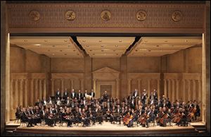 The Toledo Symphony Orchestra at the Toledo Museum of Art Peristyle.