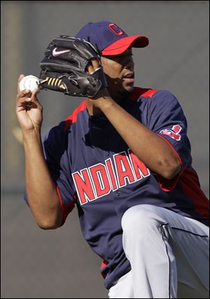 Fausto Carmona is expected to break training camp as the Indians' No. 1 starter. He put together a record of 13-14 last season.