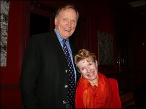 Dick Cavett and Martha Rogers.