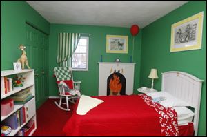 Annamarie Mack's bedroom was inspired by Clement Hurd's illustrations in the storybook 