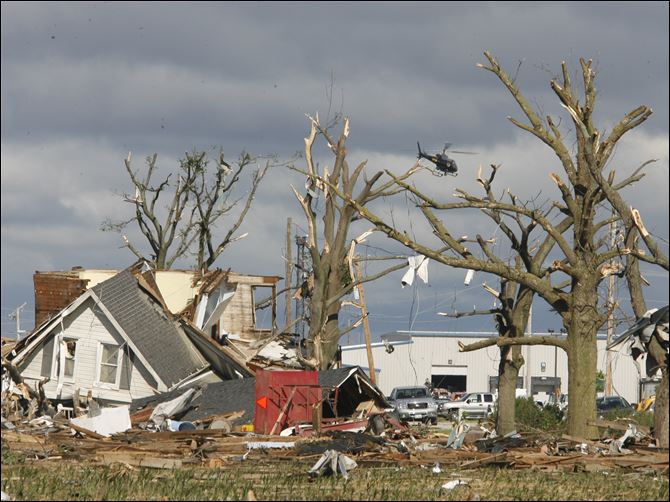 The financial losses caused by a tornado that struck Lake Township last year contributed to Ohio's $4.1 billion in insured losses attributed to severe weather between 2001 and 2010, insurance data show.