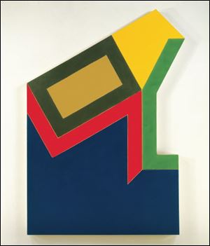 Frank Stella said he thought 'Moutonville IV' would make a great building design.