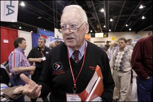 Mike Close, president of the Model Aeronautical Association of Australia, who traveled from Sydney to Toledo, called the show at the Seagate Convention Centre ‘great.' 