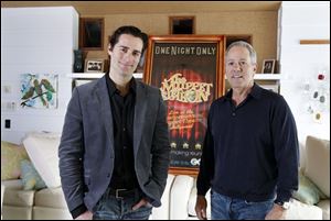 Todd Lieberman, left, and David Hoberman are producing the new Muppet movie that's scheduled for a Thanksgiving release.