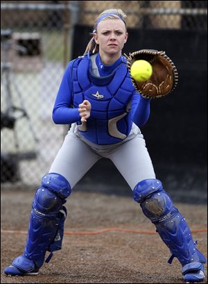 Morgan Arnold has been a four-year starter for Elmwood. She hit .434 with 28 RBIs last season.