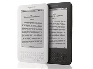 Kindle by Amazon Inc. is one of many e-readers on the market.
