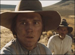 Paul Dano co-stars in the 1845 Oregon Trail period film ‘Meek’s Cutoff .’