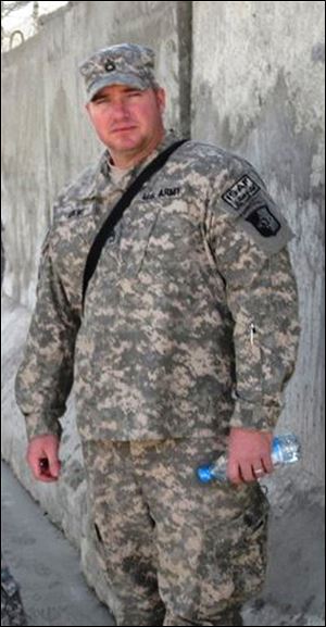 Sgt. 1st Class Charles L. Adkins, a 1993 graduate of Margaretta High School in Castalia, Ohio, was one of five U.S. servicemen killed Saturday in Afghanistan by a suicide bomber.