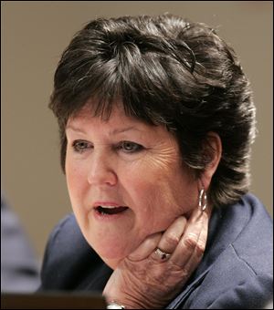 Lucas County commissioner Tina Skeldon Wozniak.