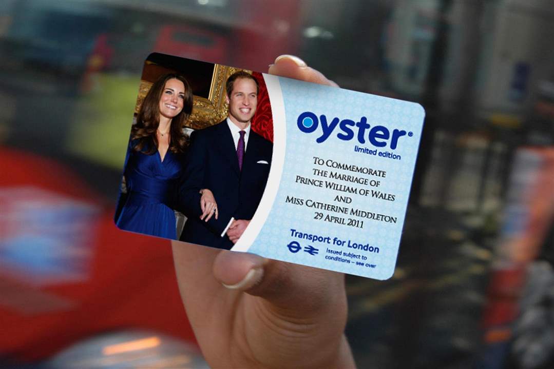 Royal-Wedding-Memorabilia-Oyster-Card
