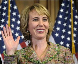 Rep. Gabrielle Giffords, (D-Ariz.) has been in the hospital since being shot while meeting with members of the community in Tuscon, Ariz.