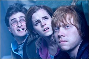 'Harry Potter and the Deathly Hallows: Part 2,' which features Daniel Radcliffe as Harry Potter, left, Emma Watson as Hermione Granger, and Rupert Grint as Ron Weasley, is the final installment in the series.