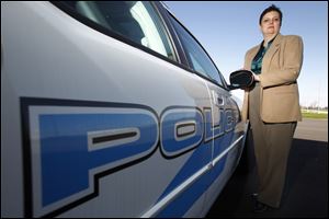In 16 years on the Toledo police force, Michele Johnson witnessed gains in the number of women in the ranks and in leadership positions in the department. 