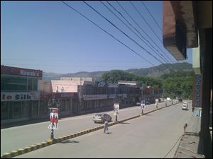 A picture of Abbottabad posted on Twitpic.com by Sohaib Athar.