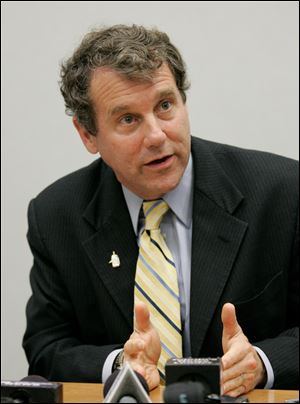 U.S. Sen. Sherrod Brown says drug abusers and drug dealers use Medicaid cards to visit multiple doctors or pharmacies.