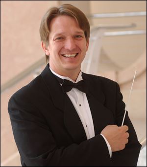 Toledo Symphony resident conductor Jeffrey Pollock.